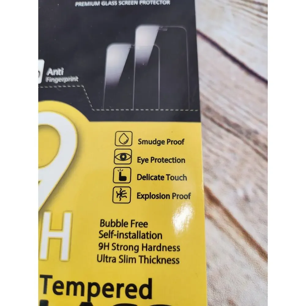 New'C Premium Glass Screen Protector Tempered Glass 9H 3 pk iPhone 7/8 Plus